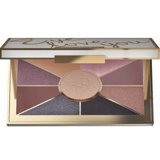 Undressed Eye Love You Eyeshadow palette compact opened to showcase the palette's neutral-hued eyeshadows in an array of mattes & shimmers.